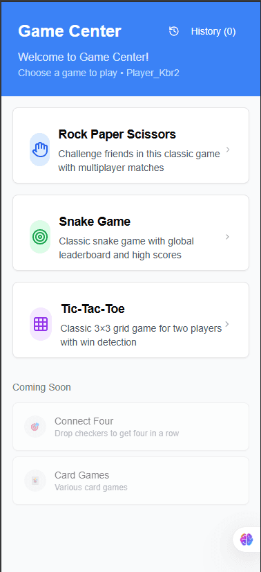 Game Center